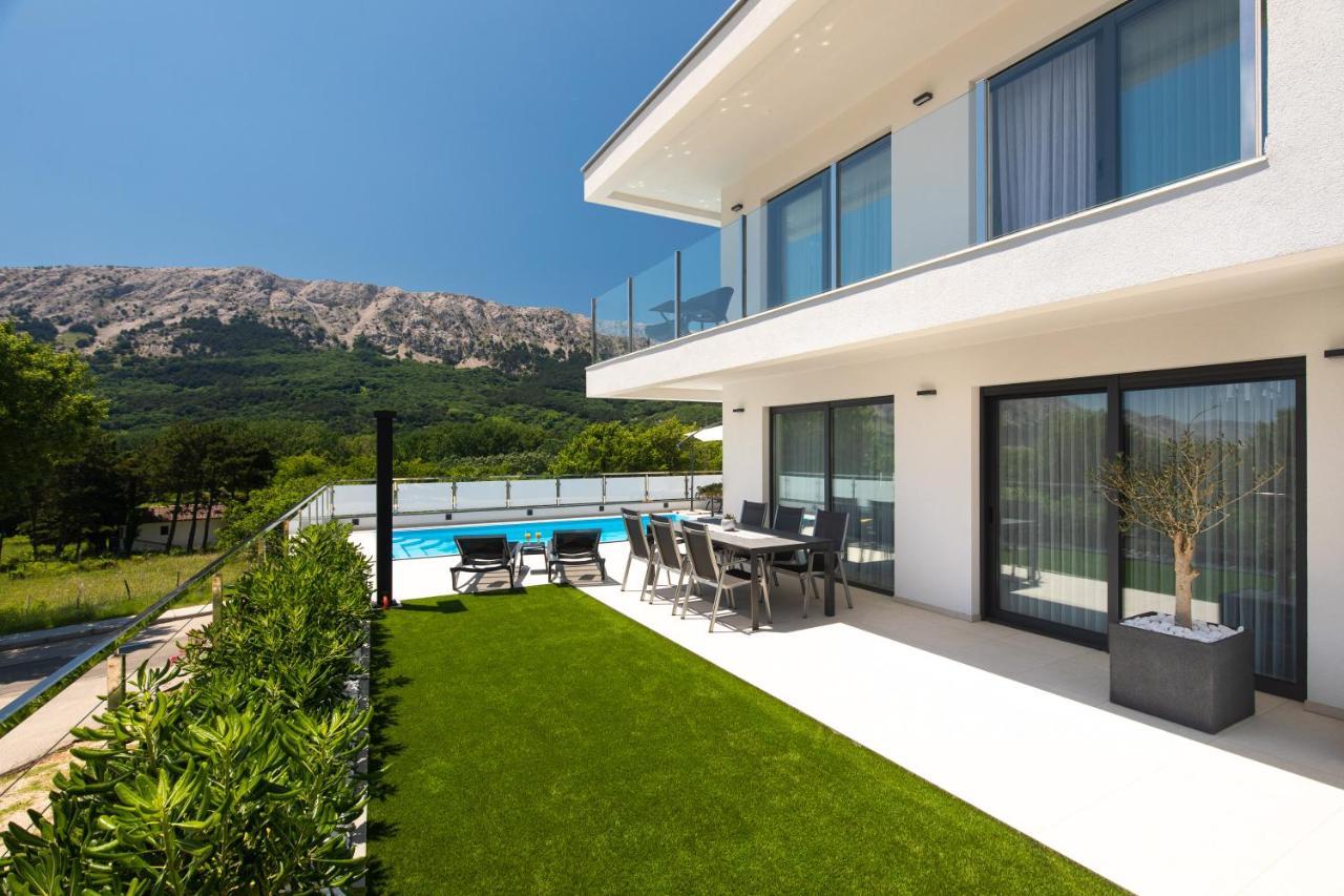 Villa Supernus With Heated Pool Baška Екстериор снимка