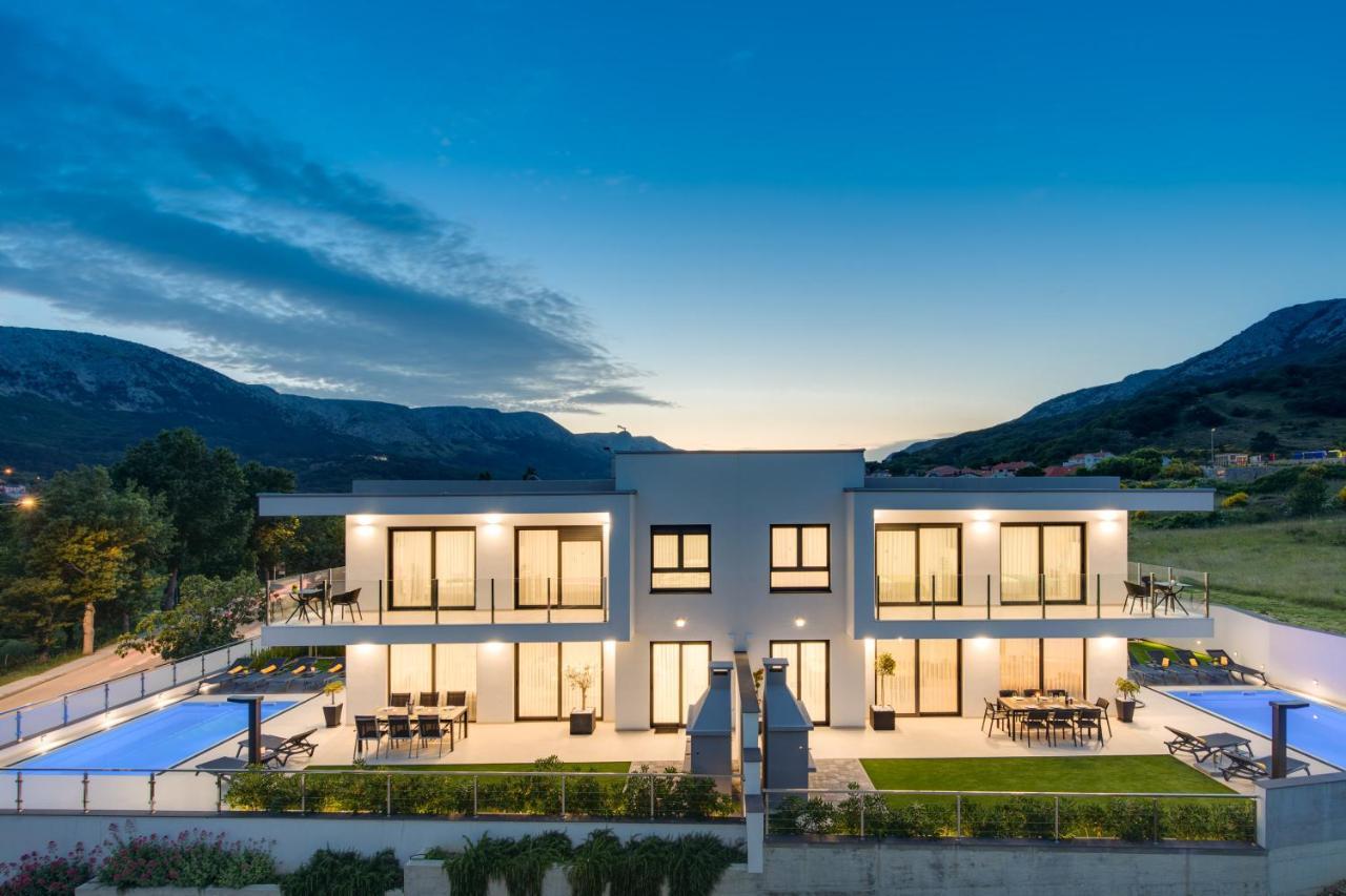 Villa Supernus With Heated Pool Baška Екстериор снимка